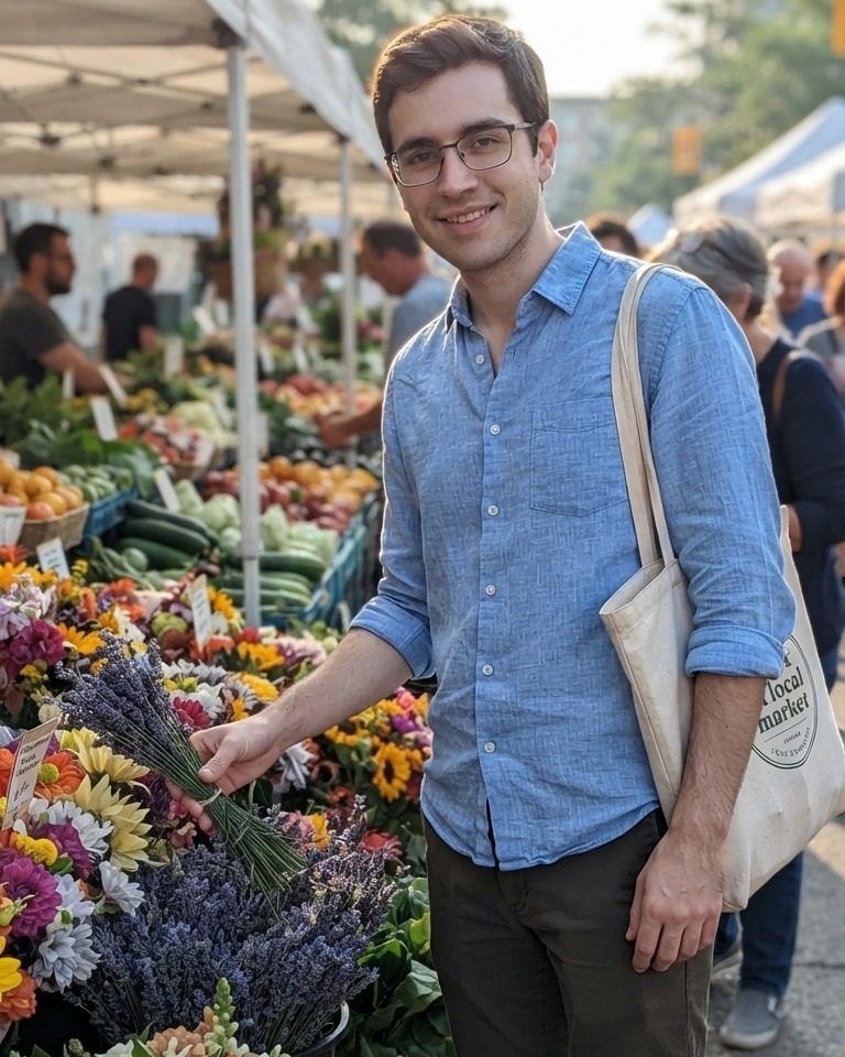 Farmers Market: restyled photo