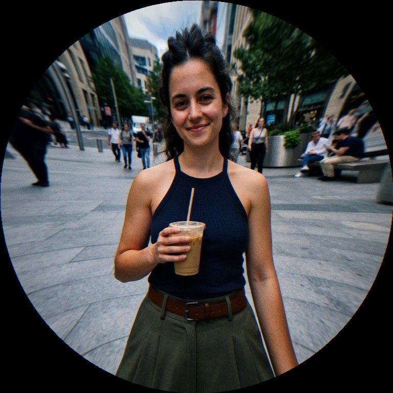Fisheye: restyled photo