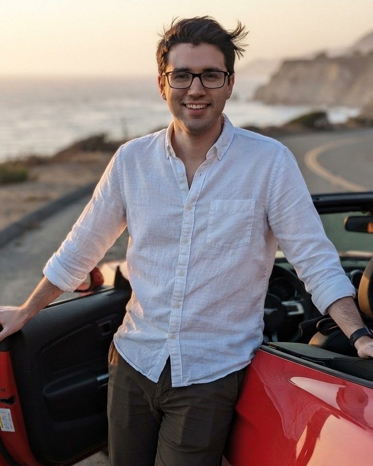 Golden Hour Drive: restyled photo