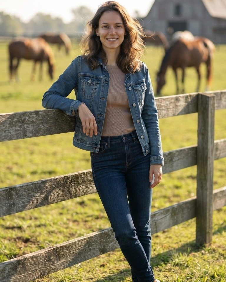 Ranch Morning: restyled photo
